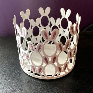 Bath and body works bunny candle holder for 3wick